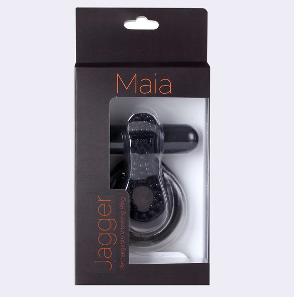 Jagger Vibrating Erection Enhancer Ring - Black Jagger Vibrating Erection Enhancer Ring - Black