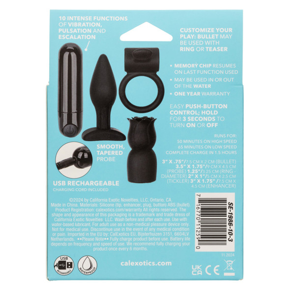 Pleasure Kits Allure Collection - Black Pleasure Kits Allure Collection - Black