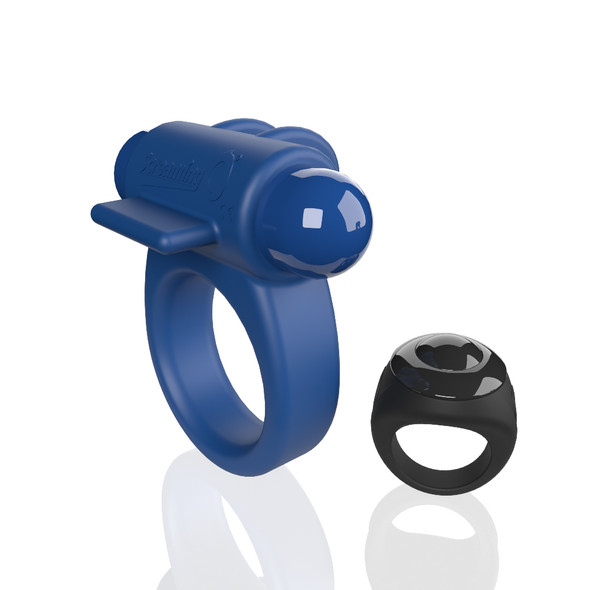 Screaming O Remote Controlled Switch Vibrating Ring - Blue Screaming O Remote Controlled Switch Vibrating Ring - Blue