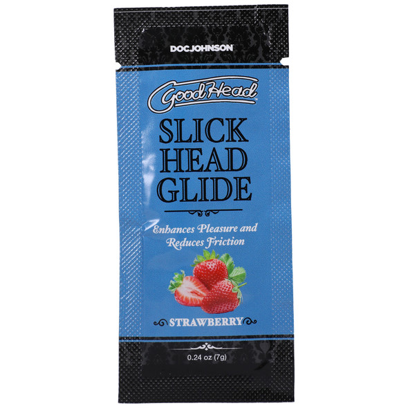 Goodhead - Slick Head Glide - Strawberry - 0.24 Oz Goodhead - Slick Head Glide - Strawberry - 0.24 Oz