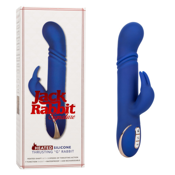 Jack Rabbit Signature Heated Silicone Thrusting G Rabbit Jack Rabbit Signature Heated Silicone Thrusting G Rabbit