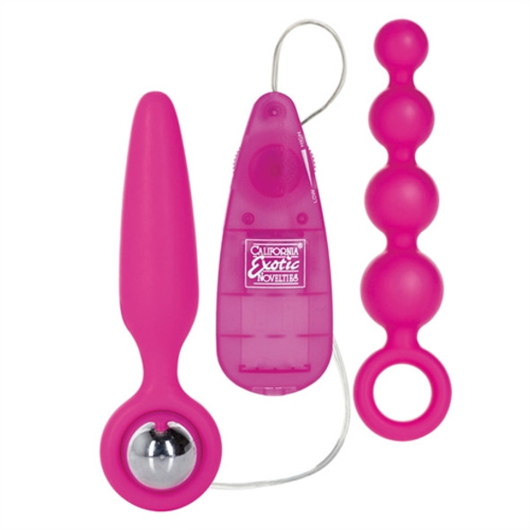 Booty Call Booty Vibro Kits - Pink Booty Call Booty Vibro Kits - Pink