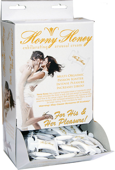 Horny Honey Stimulating Arousal Gel - 144 Piece Display - 2 Cc. Pillow Packs Horny Honey Stimulating Arousal Gel - 144 Piece Display - 2 Cc. Pillow Packs