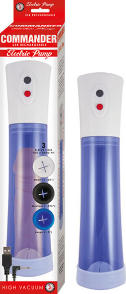 Commander Electric Pump - Blue Commander Electric Pump - Blue