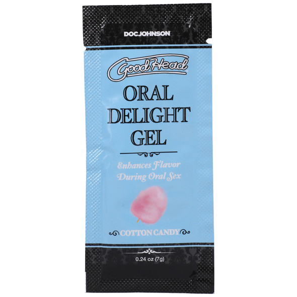 Goodhead - Oral Delight Gel - Cotton Candy - 0.24 Oz Goodhead - Oral Delight Gel - Cotton Candy - 0.24 Oz