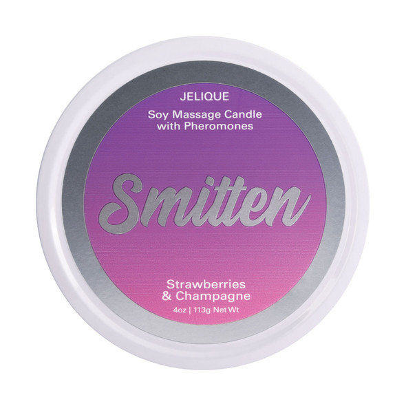Mood Candle - Smitten - Strawberry and Champagne - 4 Oz. Jar Mood Candle - Smitten - Strawberry and Champagne - 4 Oz. Jar