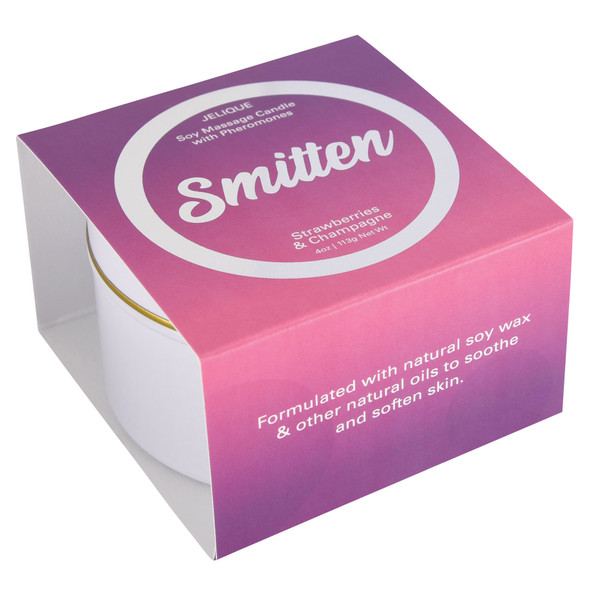 Mood Candle - Smitten - Strawberry and Champagne - 4 Oz. Jar Mood Candle - Smitten - Strawberry and Champagne - 4 Oz. Jar