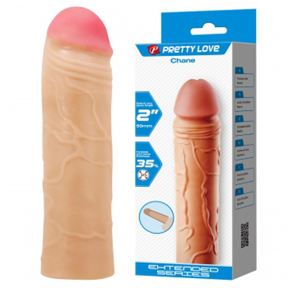Chane Extended Penis Sleeve - Light Chane Extended Penis Sleeve - Light