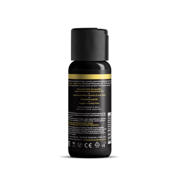 Vanilla + Sugercane Massage Oil 4oz Vanilla + Sugercane Massage Oil 4oz