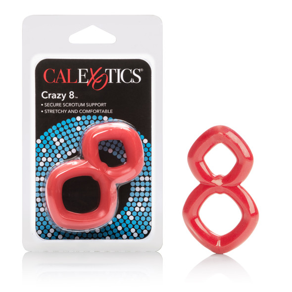 Crazy 8 Ring - Red Crazy 8 Ring - Red