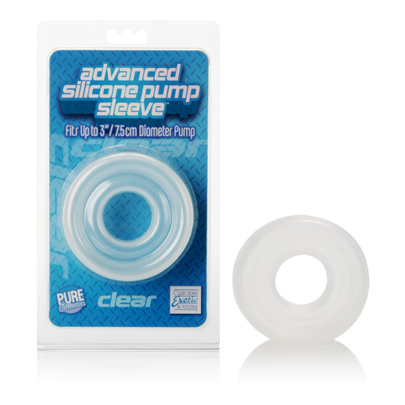 Advanced Silicone Pump Sleeve - Clear Advanced Silicone Pump Sleeve - Clear