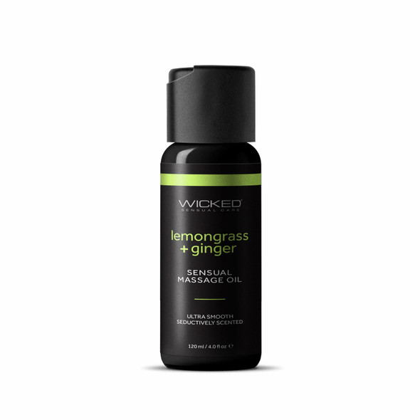 Lemongrass + Ginger Massage Oil 4oz Lemongrass + Ginger Massage Oil 4oz