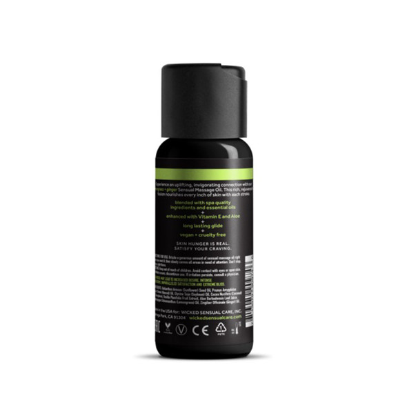 Lemongrass + Ginger Massage Oil 4oz Lemongrass + Ginger Massage Oil 4oz
