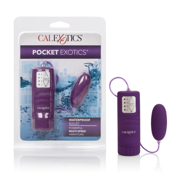 Waterproof Pocket Exotics Waterproof Bullet - Purple Waterproof Pocket Exotics Waterproof Bullet - Purple