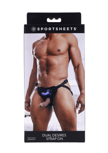 Dual Desires Strap on - Black Dual Desires Strap on - Black