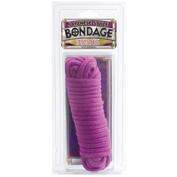 Bondage Rope - Cotton - Japanese Style - Purple Bondage Rope - Cotton - Japanese Style - Purple