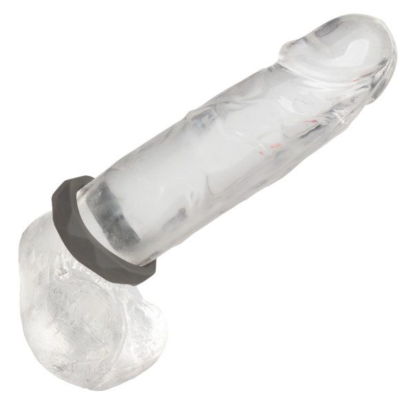 Alpha Liquid Silicone Prolong Prismatic Ring - Gray Alpha Liquid Silicone Prolong Prismatic Ring - Gray