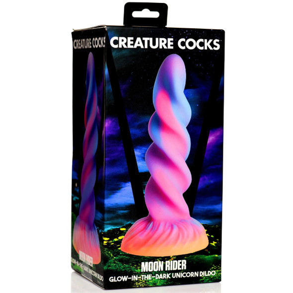 Moon Rider Glow-in-the-Dark Unicorn Dildo Moon Rider Glow-in-the-Dark Unicorn Dildo