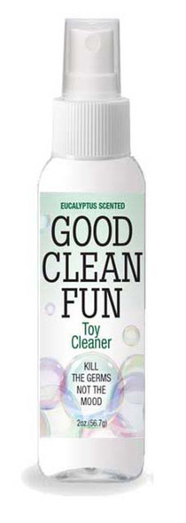 Good Clean Fun Toy Cleaner - Eucalyptus - 2 Fl Oz Good Clean Fun Toy Cleaner - Eucalyptus - 2 Fl Oz
