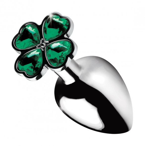 Lucky Clover Gem Anal Plug - Small Lucky Clover Gem Anal Plug - Small