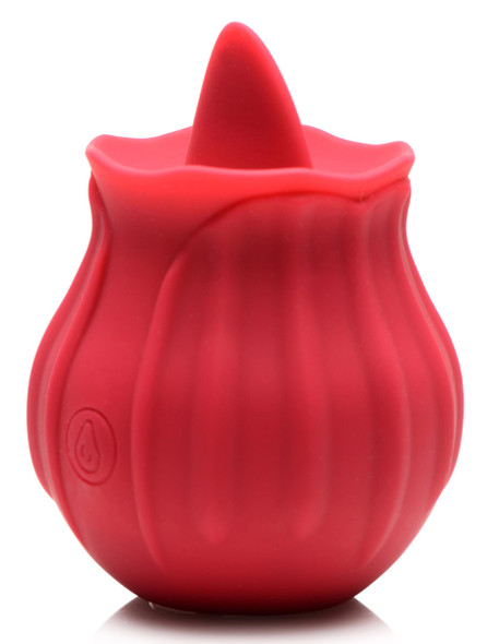 Bloomgasm - Wild Violet 10x Licking Clit Stimulator - Red Bloomgasm - Wild Violet 10x Licking Clit Stimulator - Red