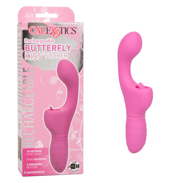 Rechargeable Butterfly Kiss Flicker - Pink Rechargeable Butterfly Kiss Flicker - Pink
