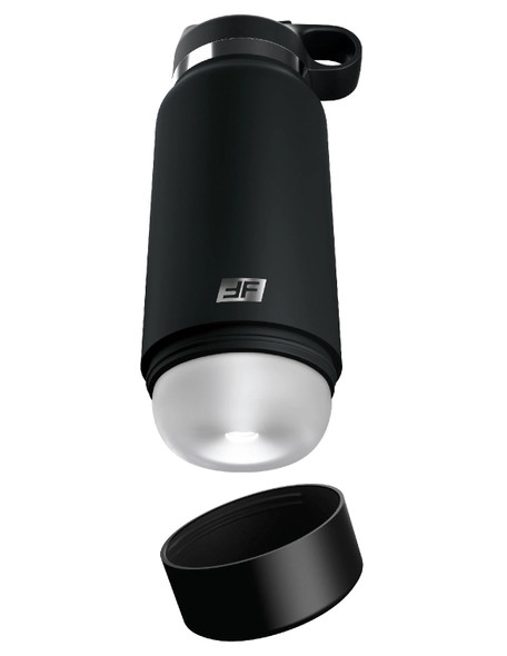 Fap Flask - Thrill Seeker - Black Bottle - Frosted Fap Flask - Thrill Seeker - Black Bottle - Frosted