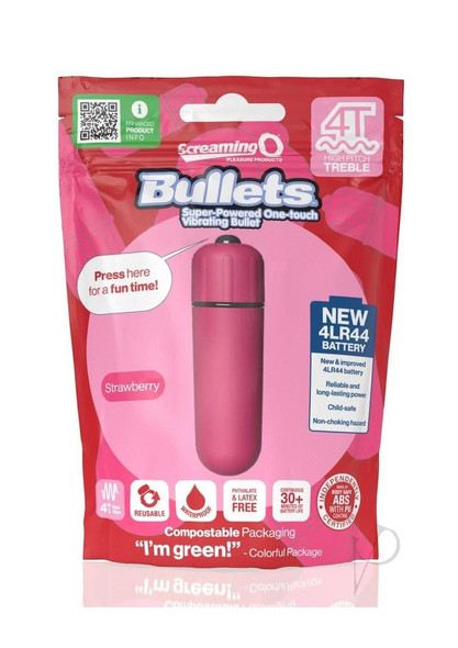 Screaming O 4t Bullet Strawberry Screaming O 4t Bullet Strawberry