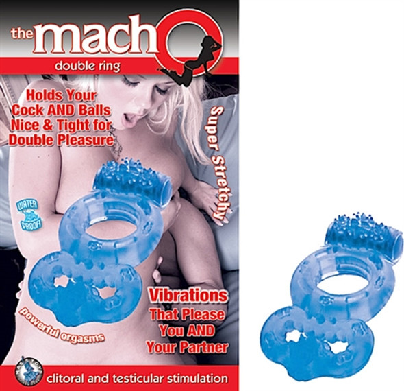 The Macho Double Ring - Blue The Macho Double Ring - Blue