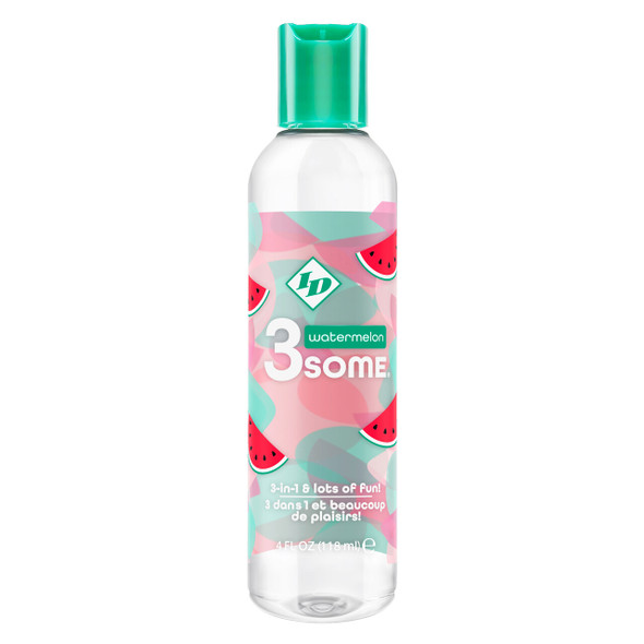 3some 3-in-1 Lubricant - Watermelon - 4 Fl. Oz. 3some 3-in-1 Lubricant - Watermelon - 4 Fl. Oz.