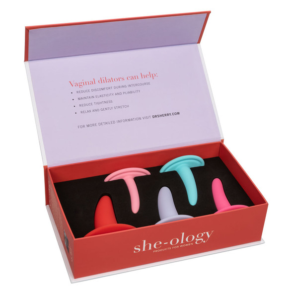 She-Ology 5-Piece Wearable Vaginal Dilator Set She-Ology 5-Piece Wearable Vaginal Dilator Set