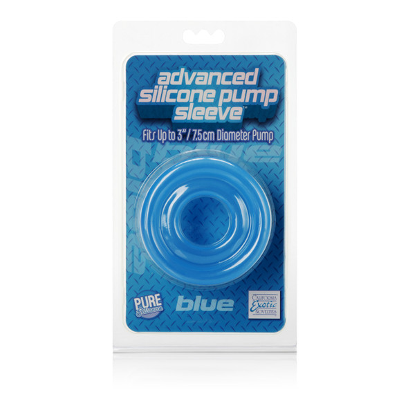 Advanced Silicone Pump Sleeve - Blue Advanced Silicone Pump Sleeve - Blue