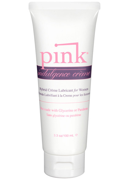 Pink Indulgence Creme Hybrid Lubricant for Women - 3.3 Oz. / 100 ml Pink Indulgence Creme Hybrid Lubricant for Women - 3.3 Oz. / 100 ml