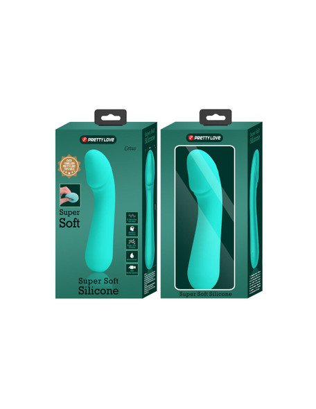 Cetus Rechargeable Vibrator - Turquoise Cetus Rechargeable Vibrator - Turquoise