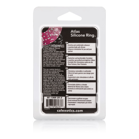 Atlas Silicone Ring - Black Atlas Silicone Ring - Black