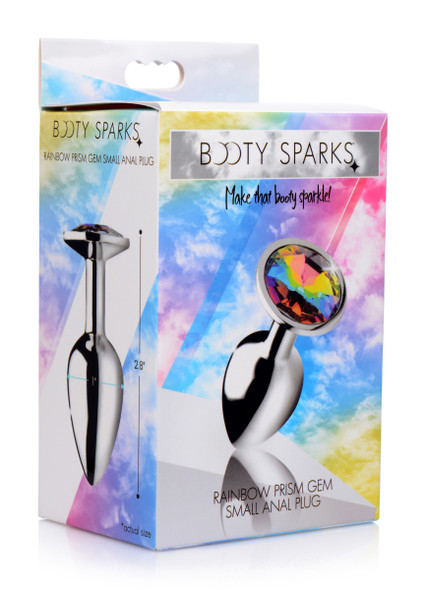 Rainbow Prism Gem Anal Plug - Small Rainbow Prism Gem Anal Plug - Small