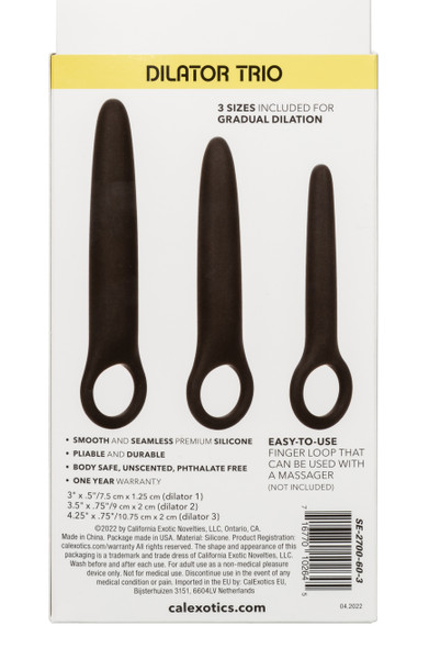 Boundless Dilator Trio - Black Boundless Dilator Trio - Black