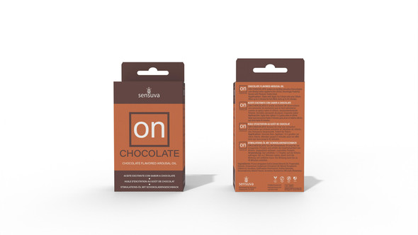 On Chocolate Flavored Arousal Oil - Medium Box - 0.17 Fl. Oz. Box On Chocolate Flavored Arousal Oil - Medium Box - 0.17 Fl. Oz. Box