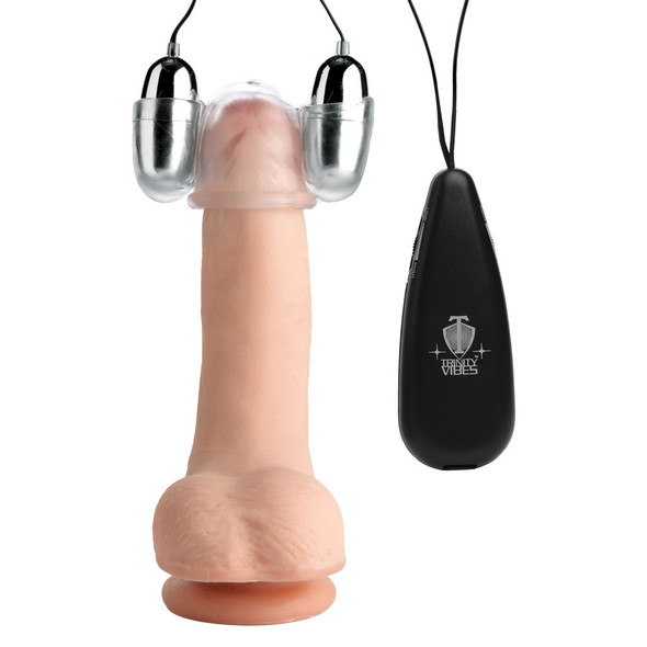 Clear Multi -Speed Vibrating Head Teaser Clear Multi -Speed Vibrating Head Teaser