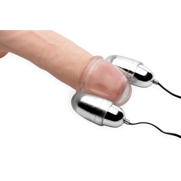 Clear Multi -Speed Vibrating Head Teaser Clear Multi -Speed Vibrating Head Teaser