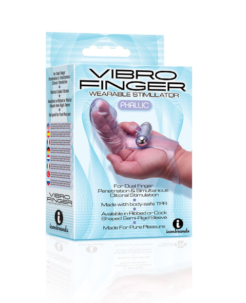 Vibro Finger Wearable Stimulator - Purple Vibro Finger Wearable Stimulator - Purple