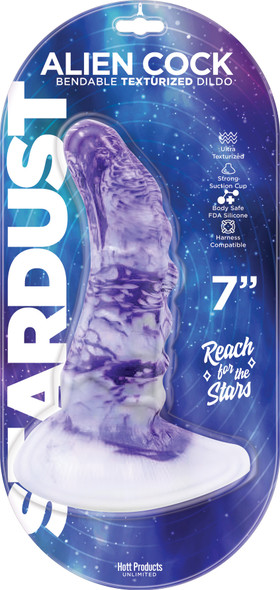 Stardust - Alien Cock - Bendable Texturized Dildo Texturized Dildo - 7 Inch Stardust - Alien Cock - Bendable Texturized Dildo Texturized Dildo - 7 Inch