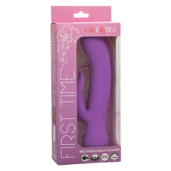 First Time Rechargeable Pleaser - Purple First Time Rechargeable Pleaser - Purple
