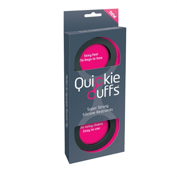 Quickie Cuffs - Black - Medium Quickie Cuffs - Black - Medium