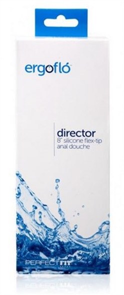 Ergoflo Director 8 Inch Silicone Flex - Tip Anal Douche Ergoflo Director 8 Inch Silicone Flex - Tip Anal Douche