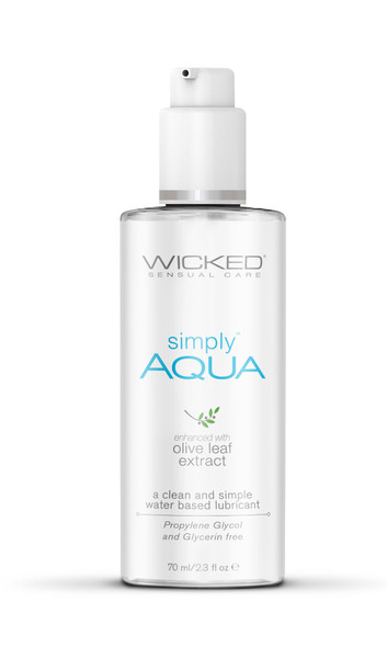 Simply Aqua Fragrance Free Lubricant - 2.3 Fl. Oz. Simply Aqua Fragrance Free Lubricant - 2.3 Fl. Oz.