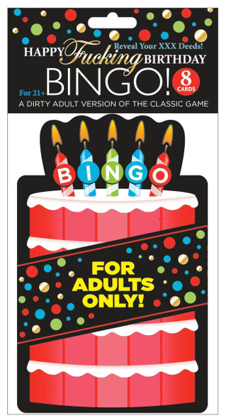 Happy Fucking Birthday Blowout Bingo Happy Fucking Birthday Blowout Bingo