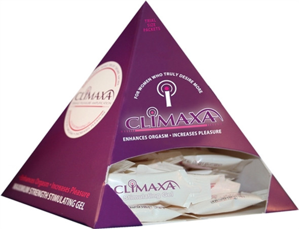 Climaxa Stimulating Gel - 50 Pieces Sample Display Climaxa Stimulating Gel - 50 Pieces Sample Display