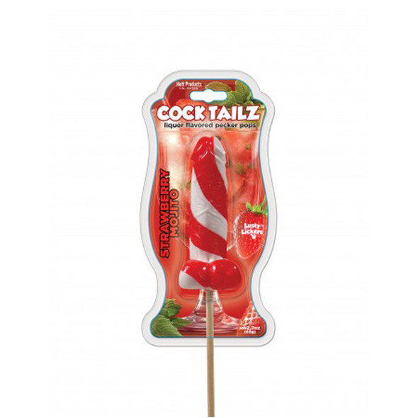 Cocktailz Strawberry Mojito Pecker Pop Cocktailz Strawberry Mojito Pecker Pop