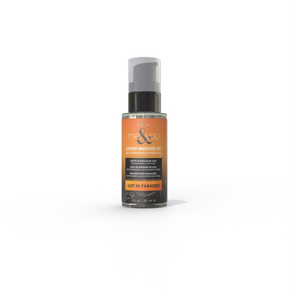 Me and You Massage Oil Lust in Paradise 2oz Pheromone Infused Me and You Massage Oil Lust in Paradise 2oz Pheromone Infused
